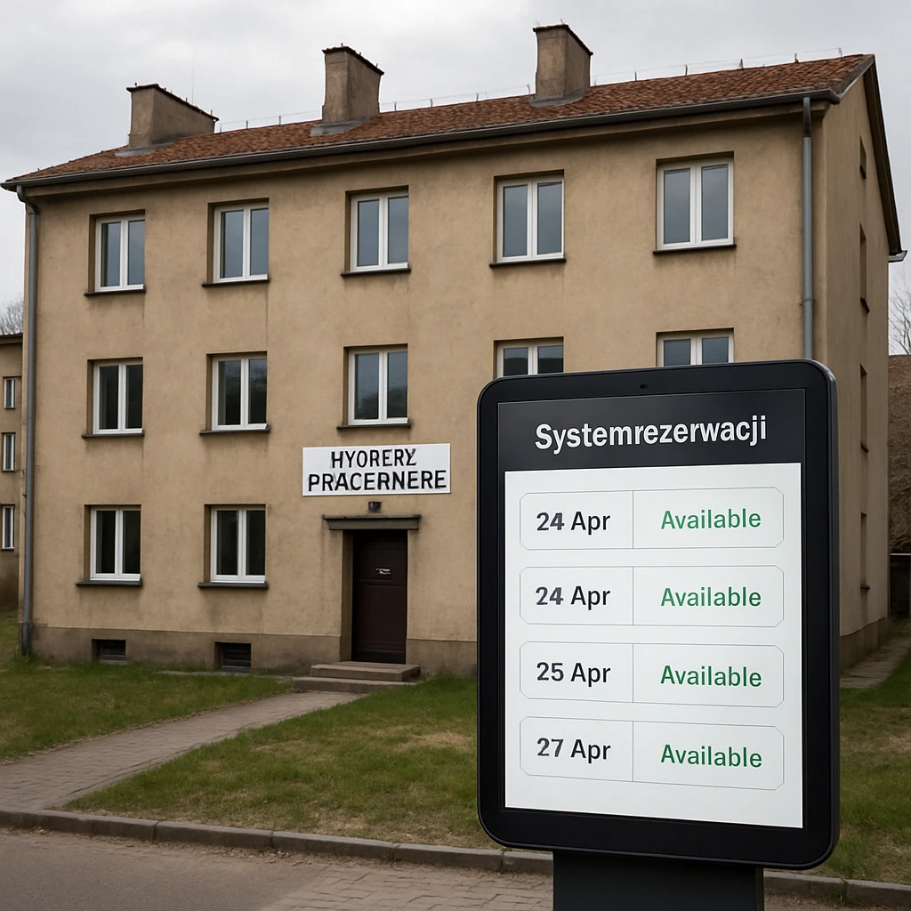 Jakie są zasady rezerwacji kwater pracowniczych w Łodzi?